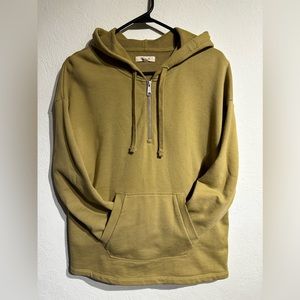Madewell Quarter Zip Hoodie